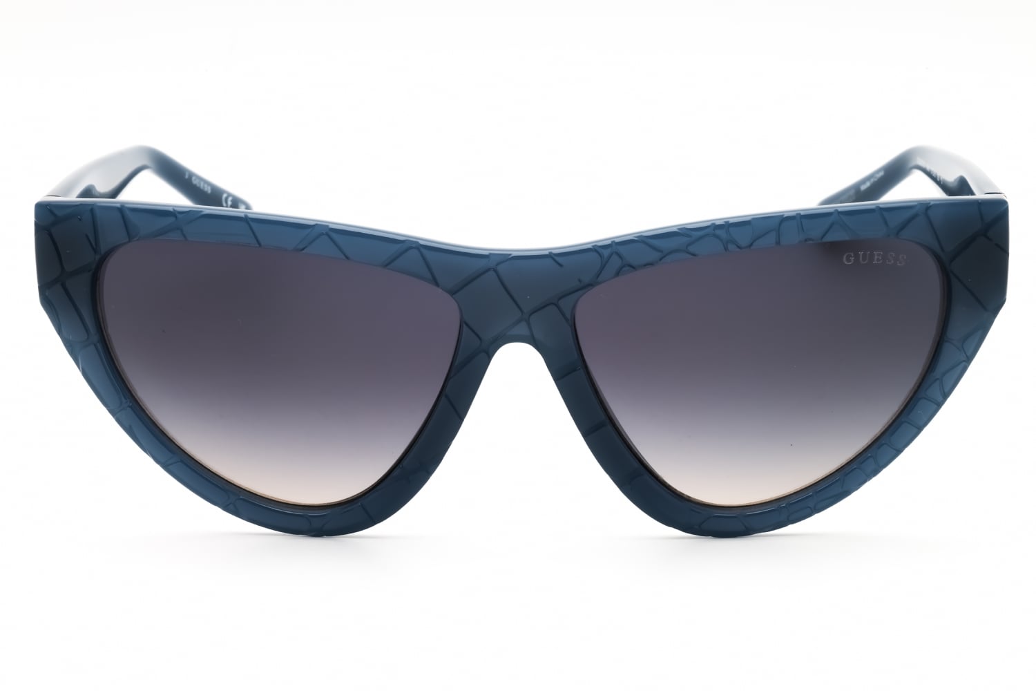 Guess GU00151 - Shiny Light Blue, Acetate, Cat Eye frame