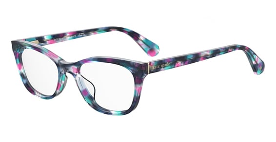 Kate Spade Posi - Grn Pnk Hv, Acetate, Rectangle frame