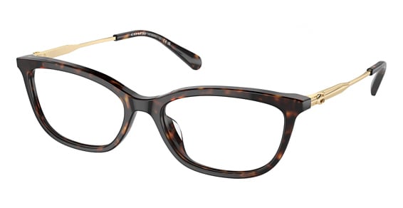COACH HC6237U - Dark Tortoise, Plastic, Oval frame