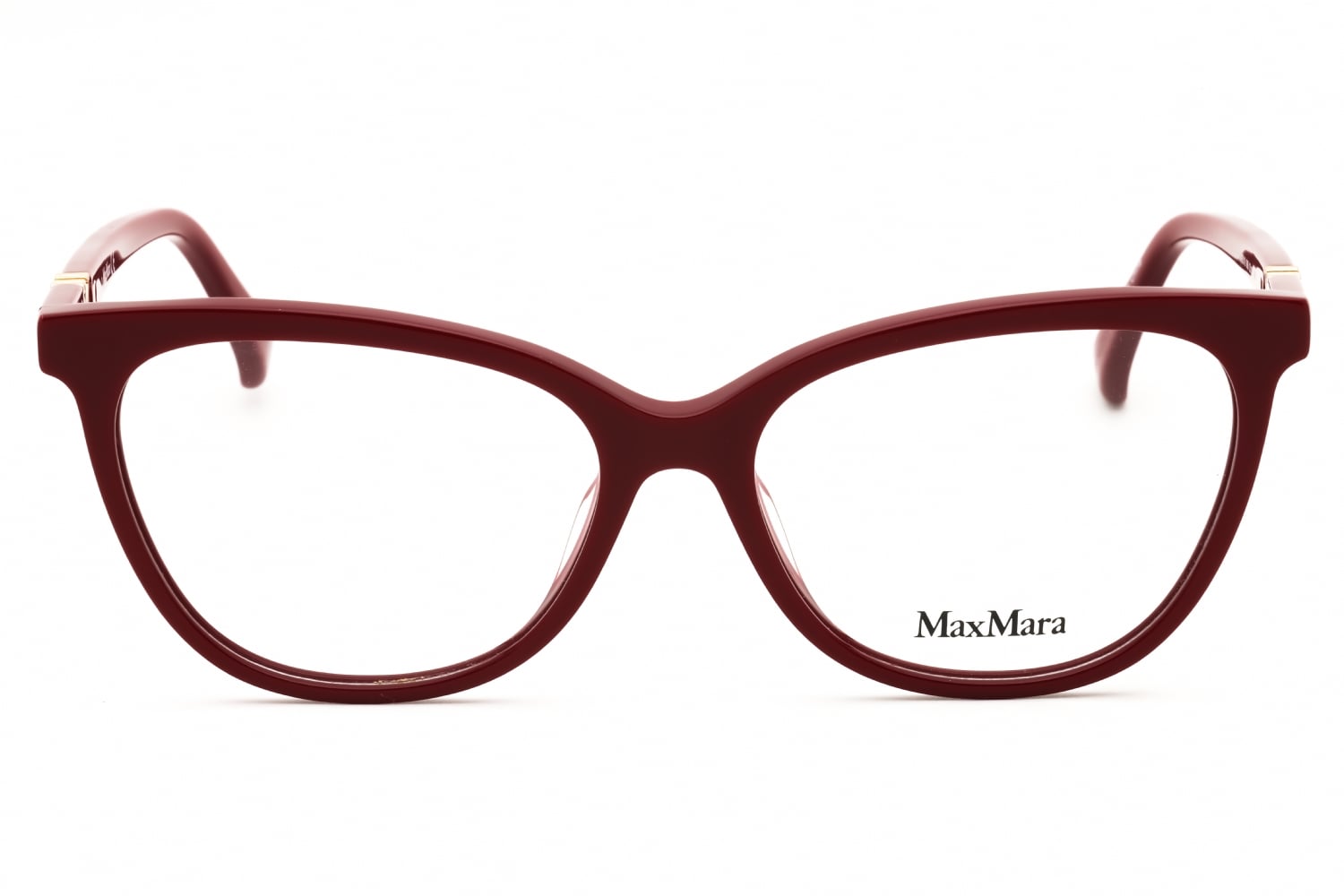 Max Mara MM5018 - Shiny RED, Acetate, Cat Eye frame