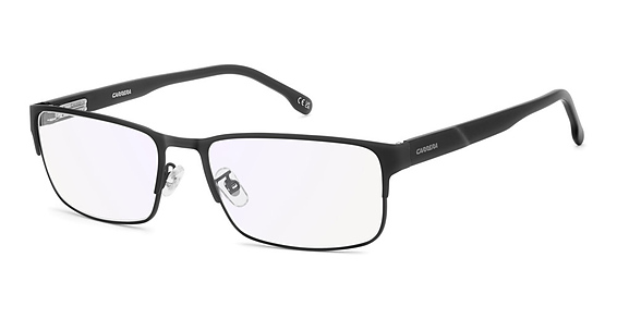 Carrera C Flex 17/G - 0032y Mtt Black, Stainless Steel, Rectangle frame