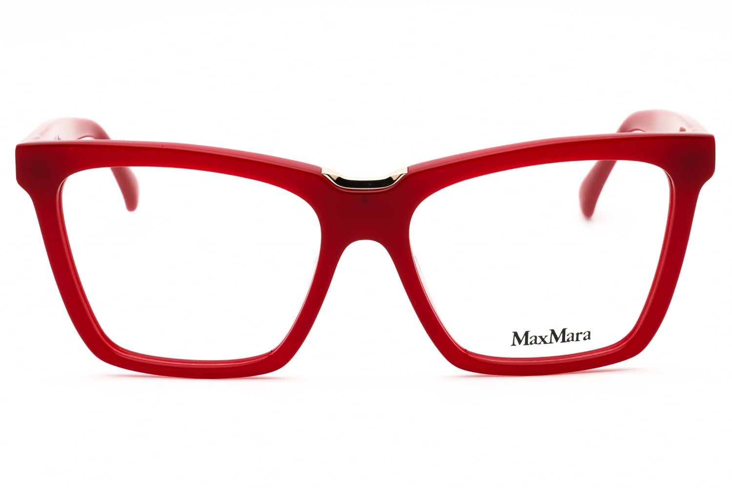 Max Mara MM5111 - Shiny RED, Acetate, Rectangle frame