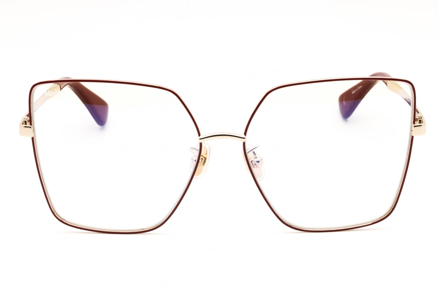 Max Mara MM5073-H-B - Red/other, Metal, Mixed Shapes frame
