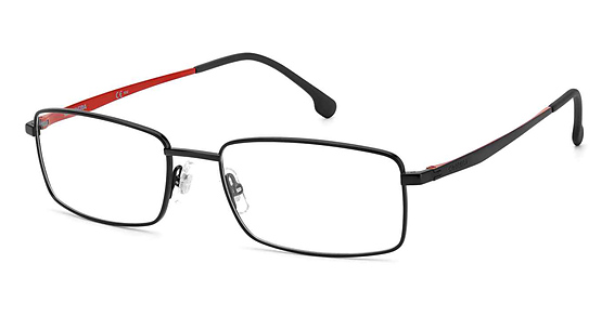 Carrera CARRERA 8867 - Matte Black, Metal, Rectangle frame