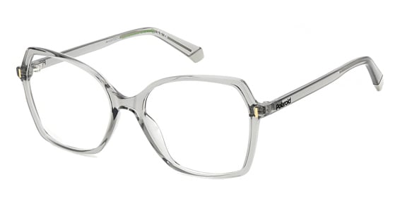 Polaroid PLD D525 - Grey, Plastic, Cat Eye frame
