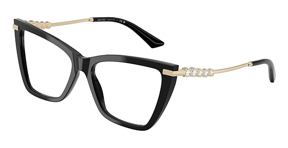 Jimmy Choo JC3020B - Black, Plastic, Rectangle frame
