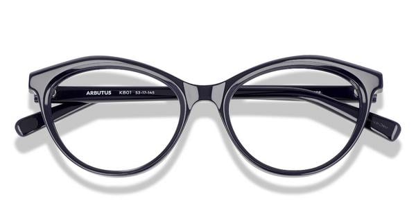 KITS Arbutus - Black, Acetate, Cat Eye frame
