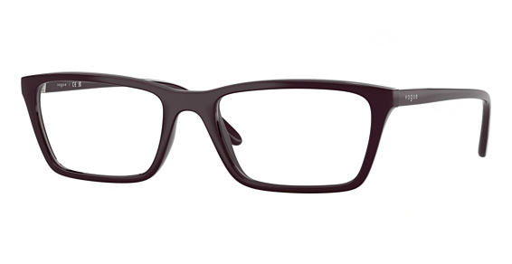 Vogue VO5667 - Full Purple, Acetate, Rectangle frame