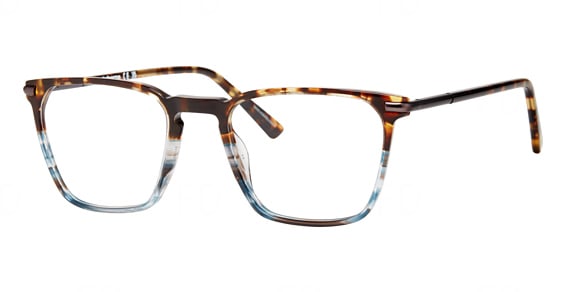 Liz Claiborne CB 329 - Dkhvn Brw, Acetate, Rectangle frame