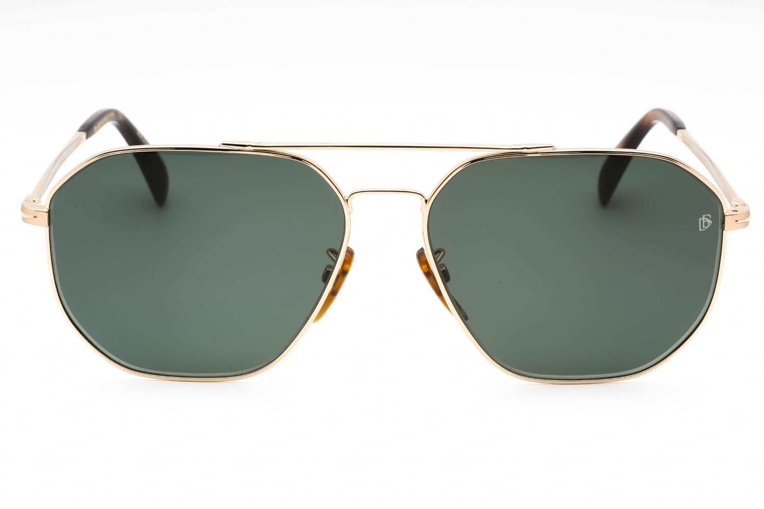 David Beckham DB 1041/S - Gold Havana, Metal, Aviator frame