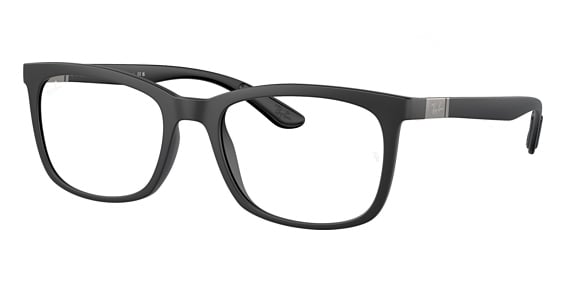 Ray-Ban RX7230 - Sand Black, Acetate, Rectangle frame