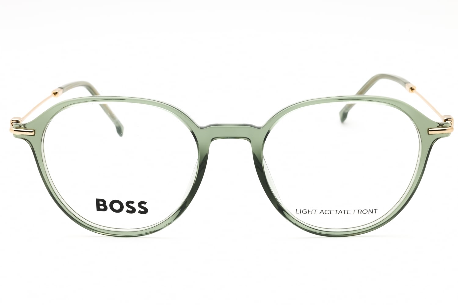 Hugo Boss BOSS 1481 - Green, Plastic, Round frame