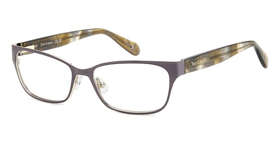 Juicy Couture JU 253/G - Matte Grey, Stainless Steel, Rectangle frame