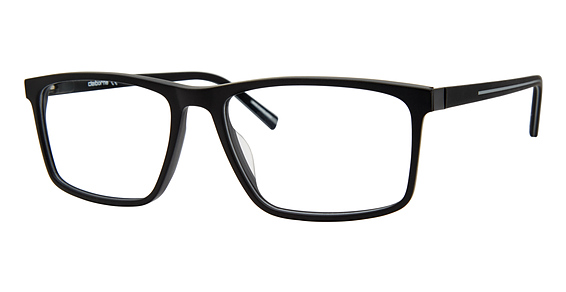 Liz Claiborne CB 322 - Matte Black, Acetate, Rectangle frame