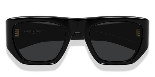Saint Laurent SL 740 - Black, Acetate, Rectangle frame