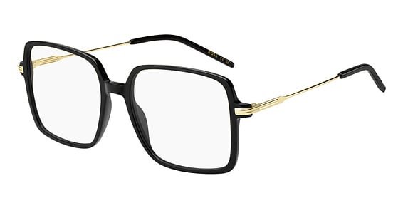 Hugo Boss Boss 1735 - Black Gold, Acetate, Rectangle frame