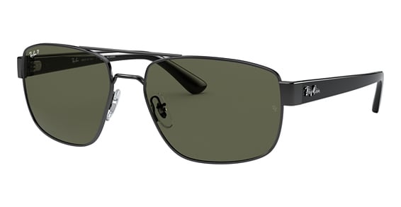 Ray-Ban RB3663 - Gunmetal, Metal, Aviator frame