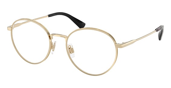 Polo PH1241 - Shiny Pale Gold, Metal, Round frame