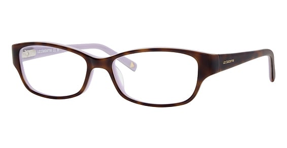 Liz Claiborne L 481 - Havana Lilac, Acetate, Cat Eye frame