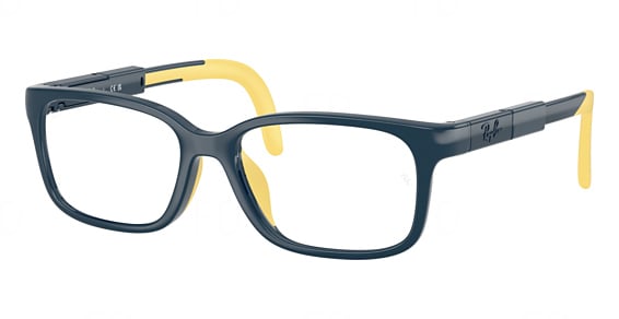 Ray-Ban RYA1980 - BLU AND Yellow, Acetate, Oval frame