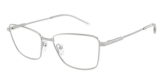 Emporio Armani EA1185B - Shiny Silver, Metal, Mixed Shapes frame