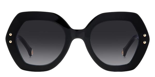 Carolina Herrera HER 0126/S - Black Havana, Plastic, Geometric frame