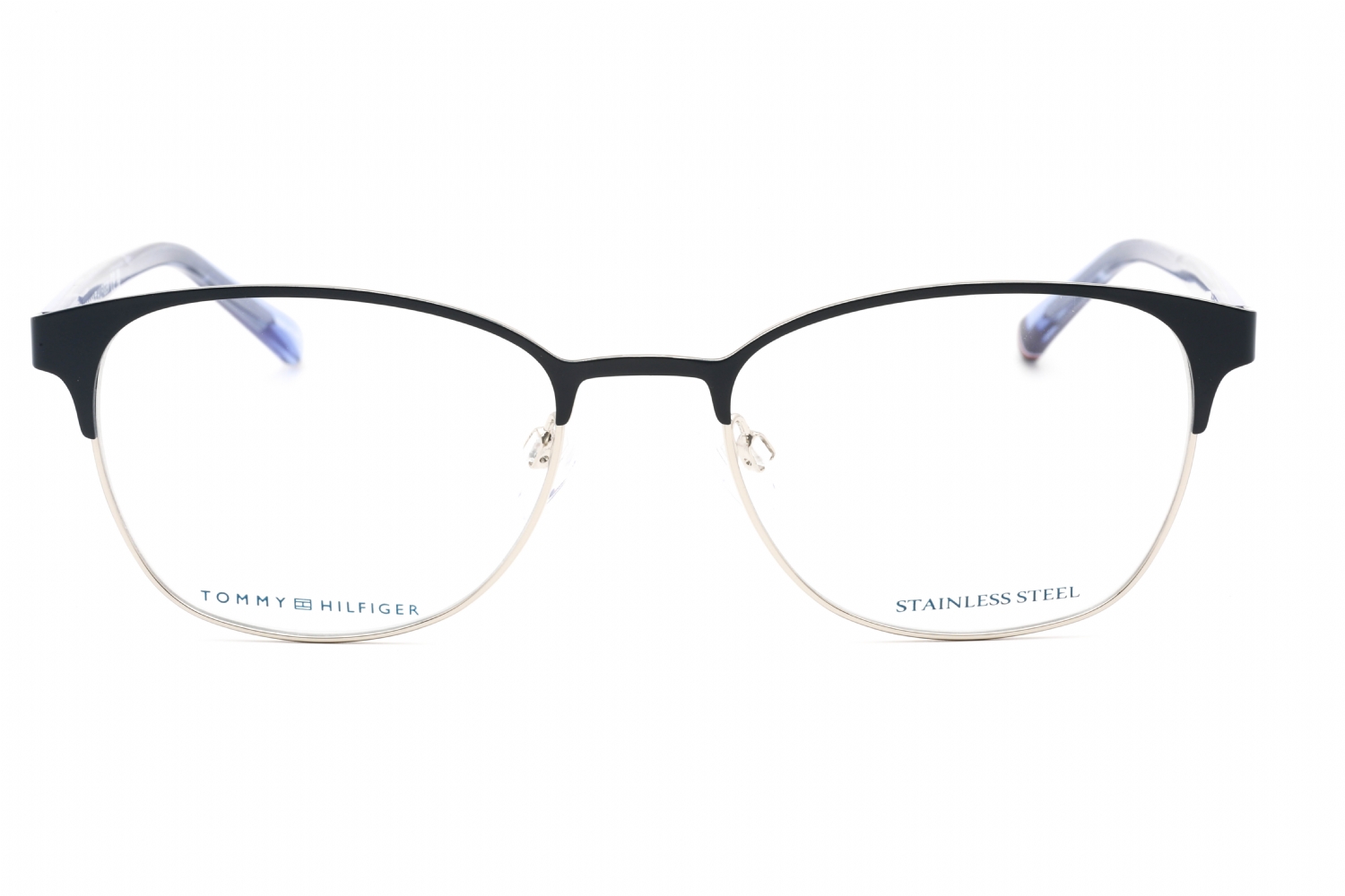 Tommy Hilfiger TH 1749 - Matte Blue, Metal, Oval frame