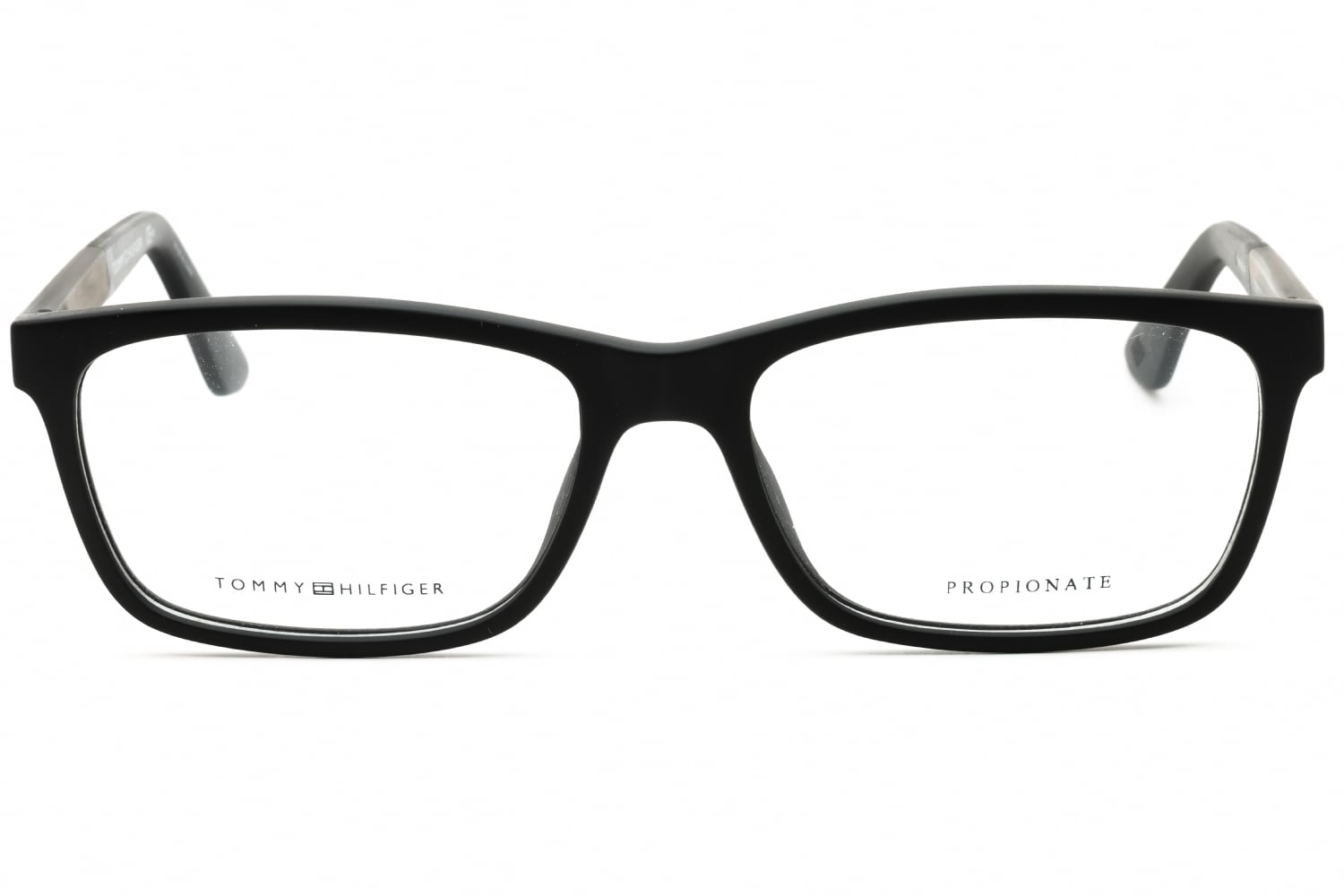 Tommy Hilfiger Th 1478 - Matte Black, Plastic, Rectangle frame