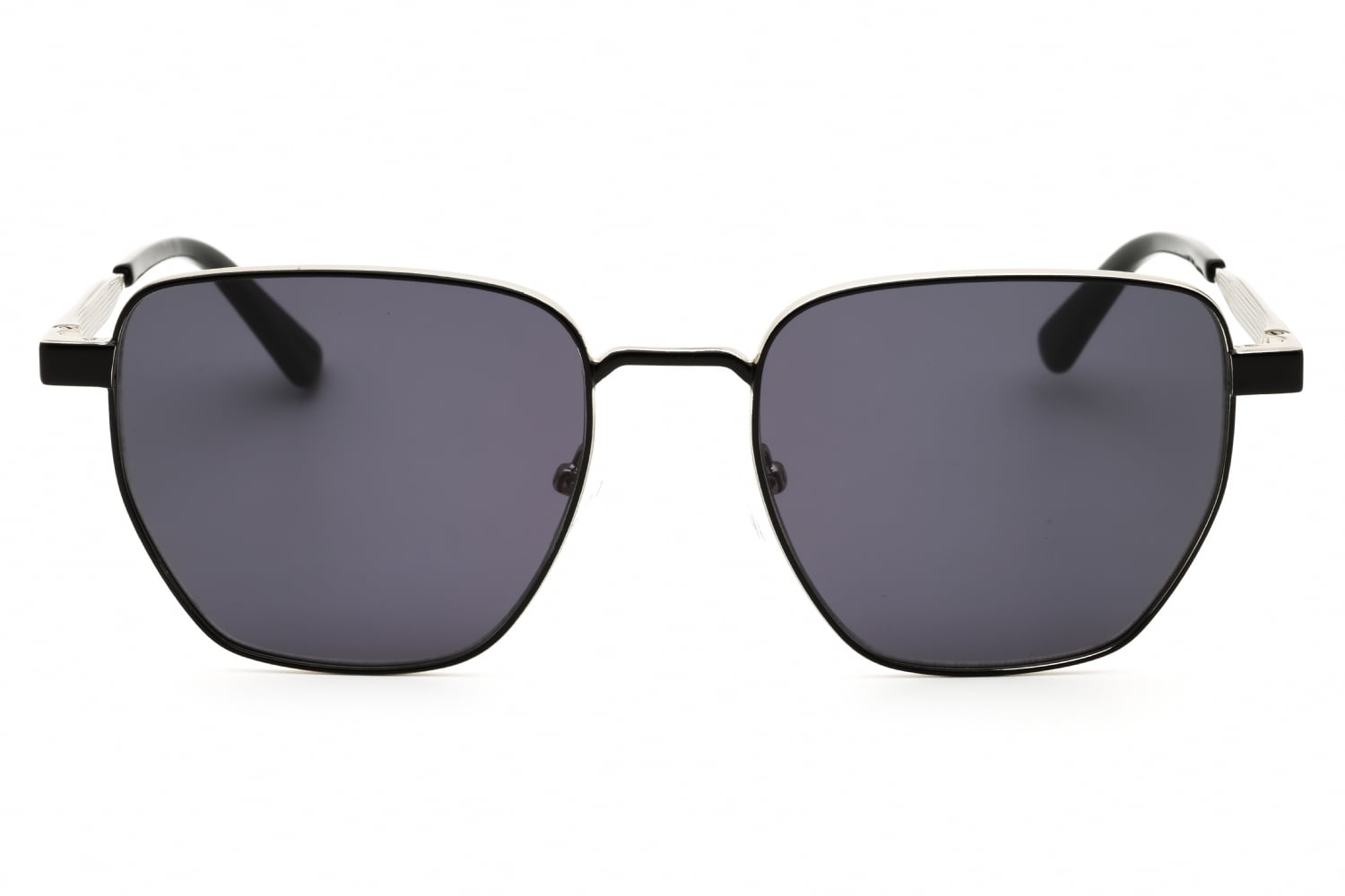 Calvin Klein CK25100SN - Matte Black, Metal, Rectangle frame