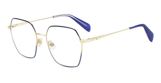 Kate Spade KS Helka 2/G/T - Blue, Other, Geometric frame