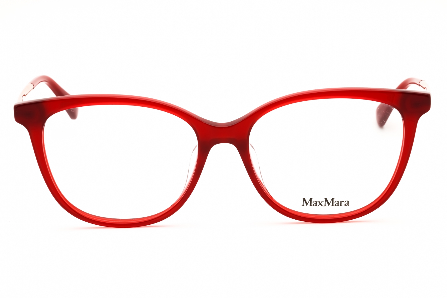 Max Mara MM5008-F - Shiny RED, Acetate, Round frame