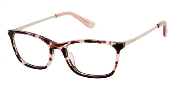 Juicy Couture JU 317 - Pink Havana Pink, Acetate, Rectangle frame
