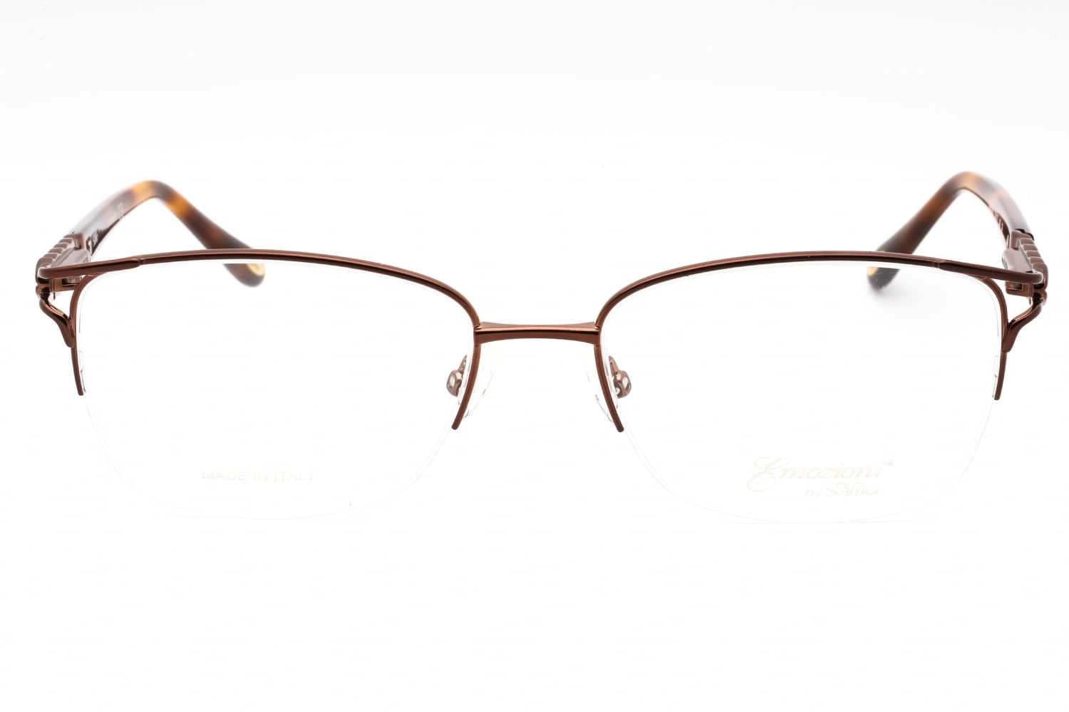 Emozioni 4377 - Brown, Stainless Steel, Oval frame