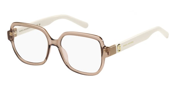 Marc Jacobs Marc 725 - Beige, Acetate, Rectangle frame