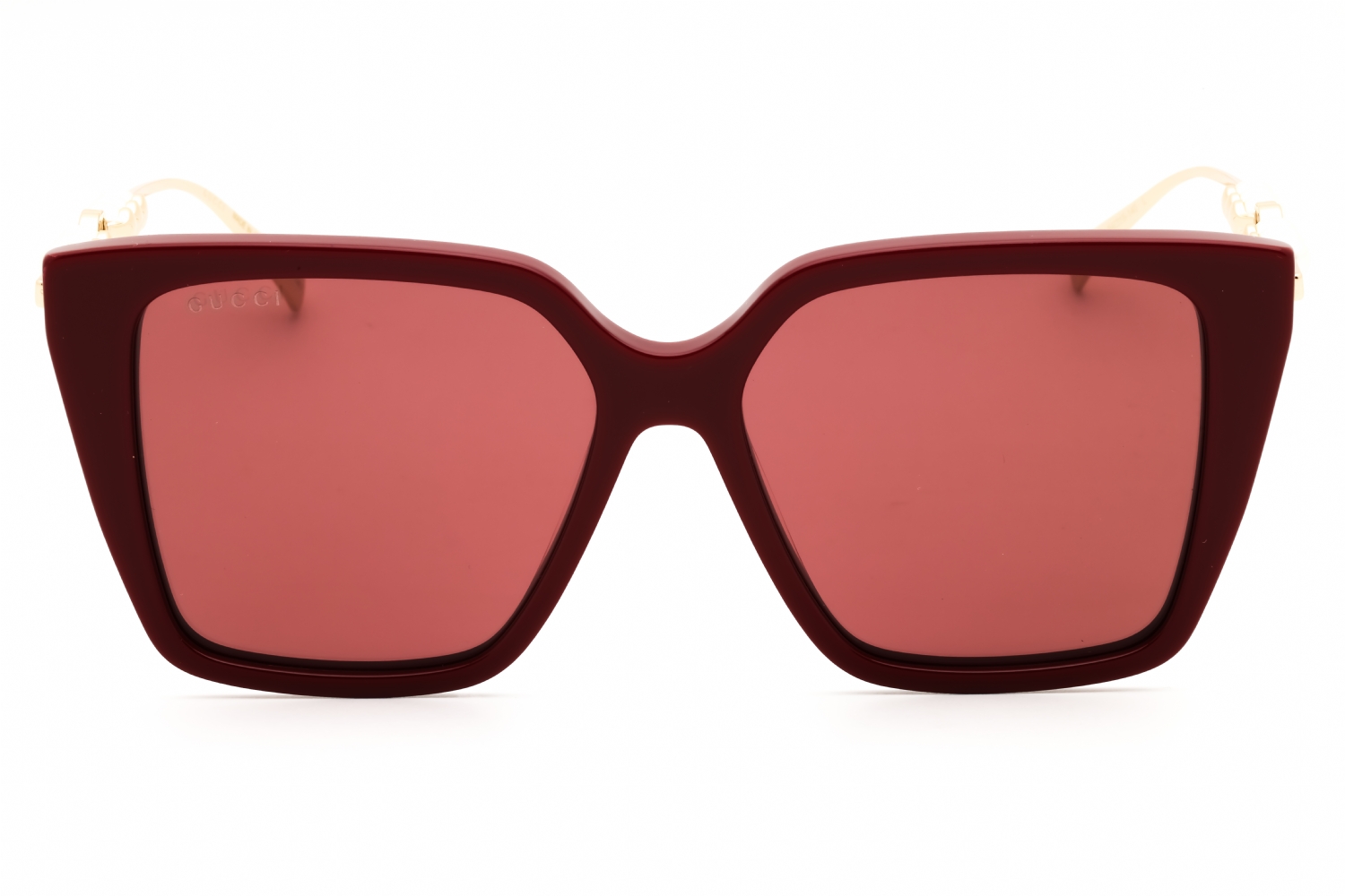 NWT Hugo HG 1242/S-0O63 IR Red Rectangle 55mm Sunglasses hbeu58138275_999_240?wid=1980&  main image 4