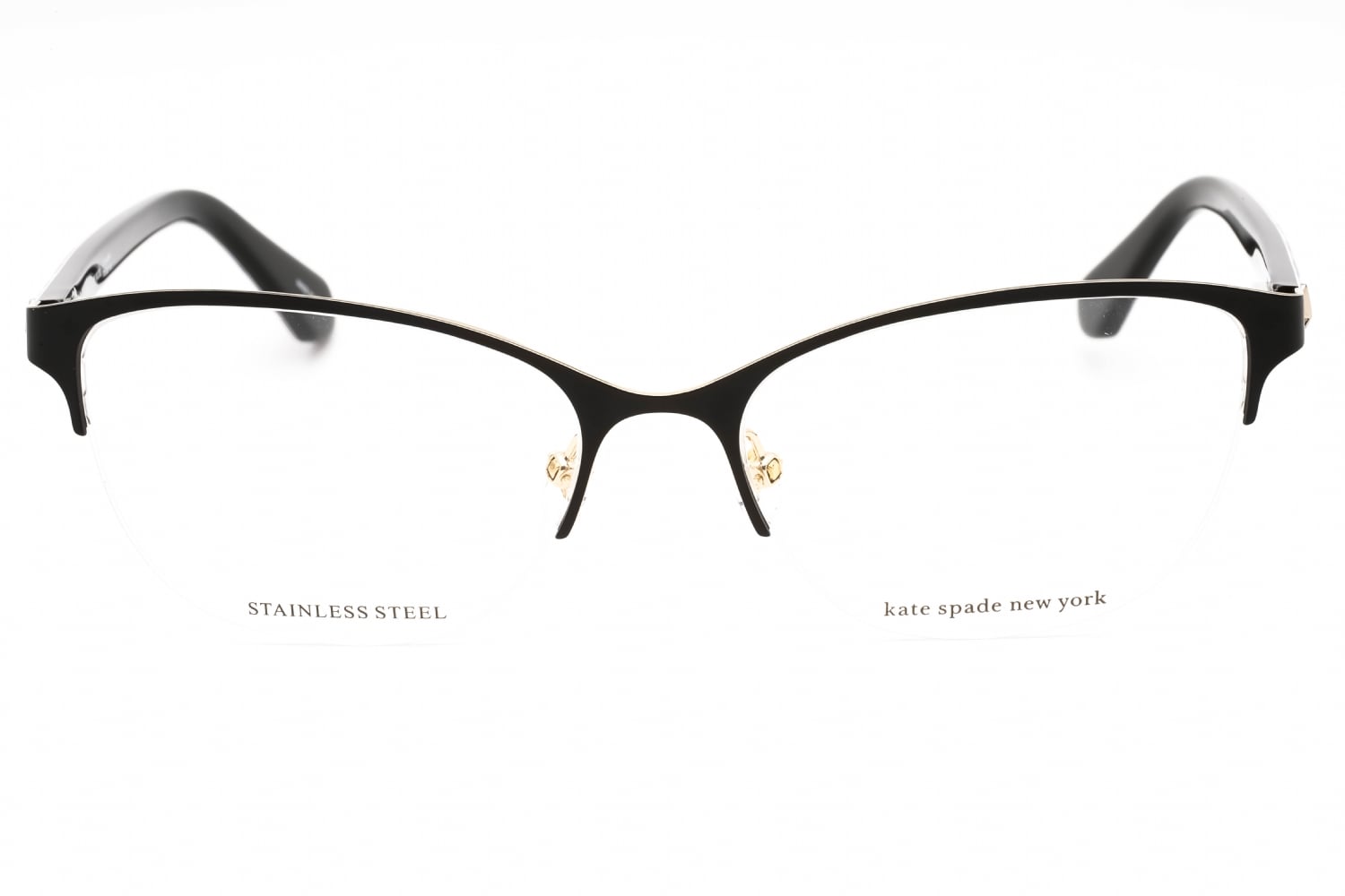 Kate Spade Adalina - Black, Metal, Cat Eye frame