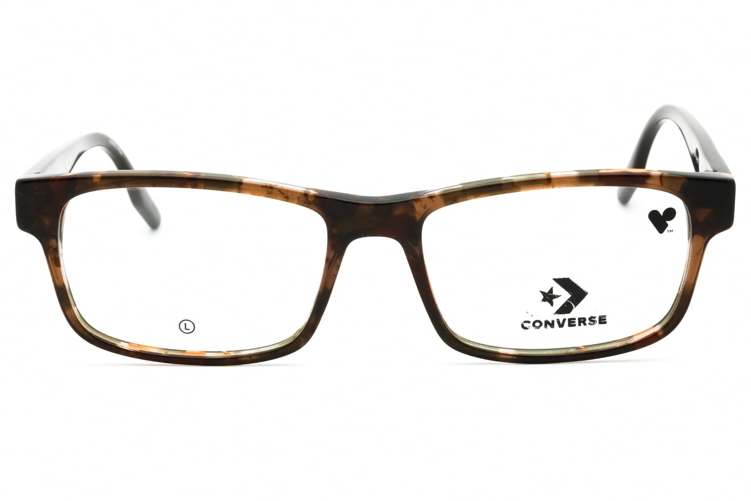Converse CV5089 - Brown/orange Tortoise, Acetate, Rectangle frame