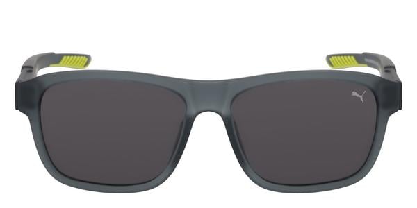 Puma PU0377S - Grey, Plastic, Rectangle frame