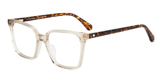 Kate Spade Everleigh/US - Beige, Acetate, Rectangle frame