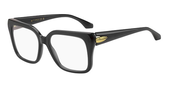 Etro 0135 - Black, Acetate, Rectangle frame