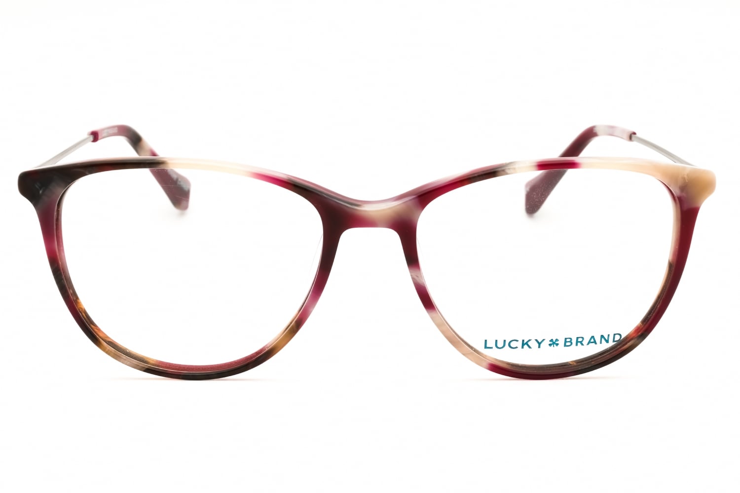 Lucky Brand D213 - Burgundy, Plastic, Oval frame