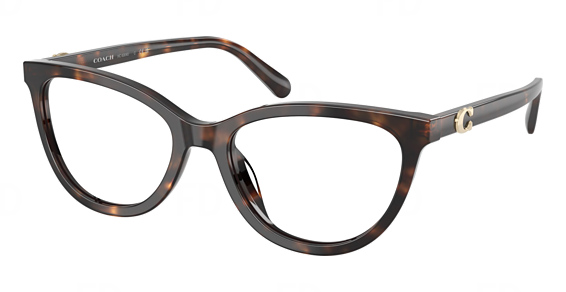 COACH HC6304U - Dark Tortoise, Plastic, Mixed Shapes frame