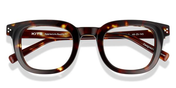 KITS Maurice - Dark Havana, Acetate, Rectangle frame