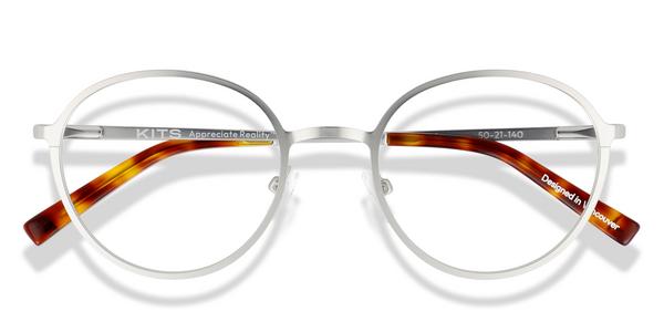 KITS Ira - Matte Silver, Metal, Round frame