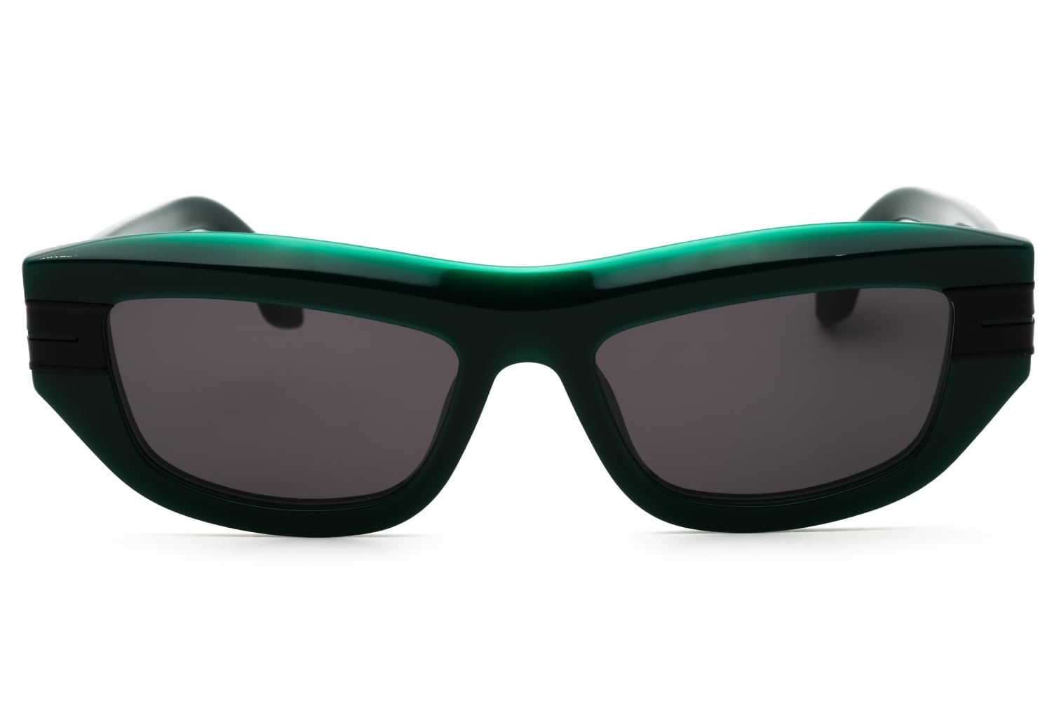 Palm Angels CLAIRE - Green, Acetate, Cat Eye frame