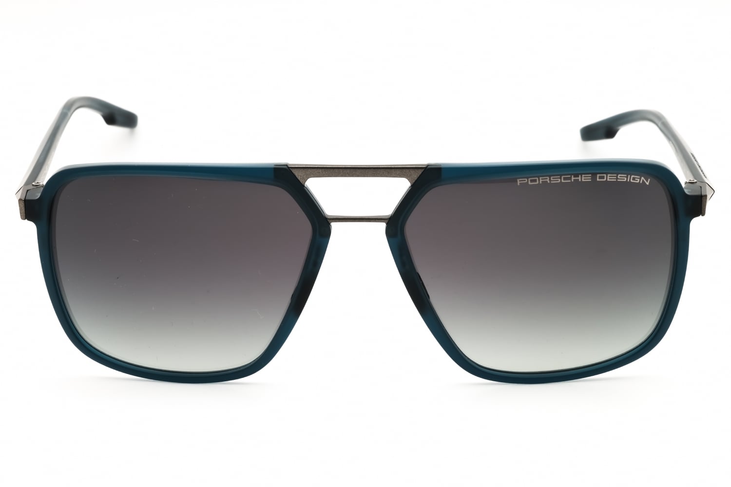 Porsche P8934 - Blue, Grey, Acetate, Rectangle frame