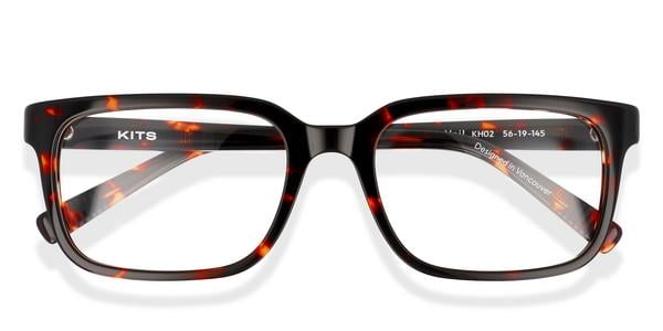 KITS Veil - Dark Havana, Acetate, Rectangle frame