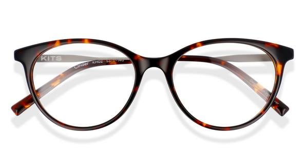 KITS Cinder - Dark Havana, Acetate, Cat Eye frame