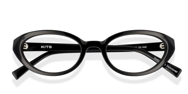KITS Tallow S - Black, Acetate, Cat Eye frame