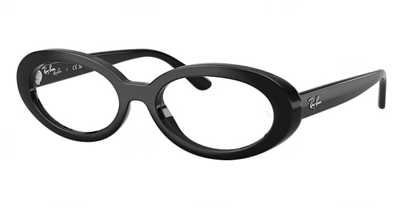 Ray-Ban RX2223VF - Black, Plastic, Oval frame